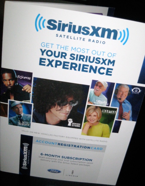 Sirius and its 6-Month Free Trial Subscription Offer